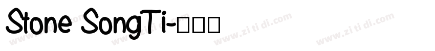 Stone SongTi字体转换